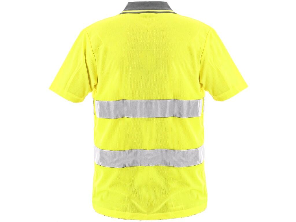 Polokošeľa DOVER, výstražná, pánska, žltá